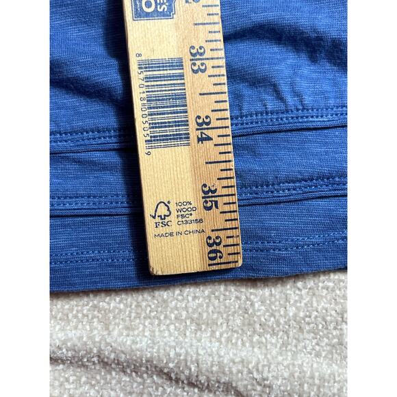 Horny Toad Women’s Medium Blue Knit Sleeveless Sports Casual Tank Sundress Eco - Picture 5 of 7